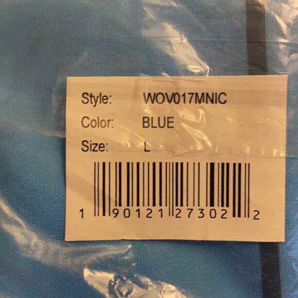 Symmetra Overwatch Character Blue Skater Dress Women's Size Large NWT - Picture 5 of 6